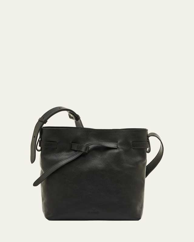 Elisa Leather Bucket Bag